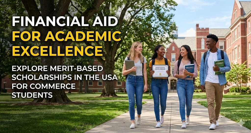 Merit-Based Scholarships in the USA for Commerce Students